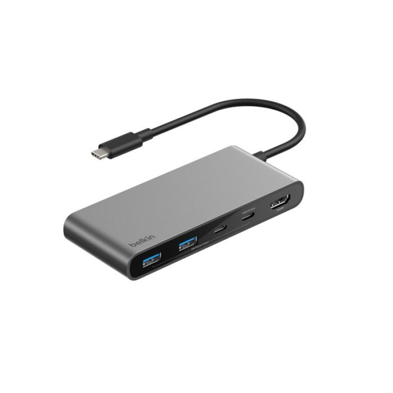 Belkin Connect USB Type-C 5000 Mbit/s Grey
