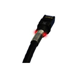 PATCHSEE Cat6A RJ45 Patch cable U/UTP black - 2.1 m