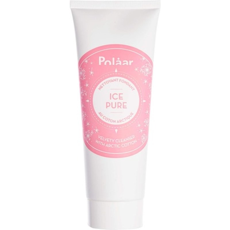 Polåar Velvety Cleanser IcePure with Arctic Cotton 125ml - Detoxifying Anti-Blemish Facial Treatment - Cleanses,