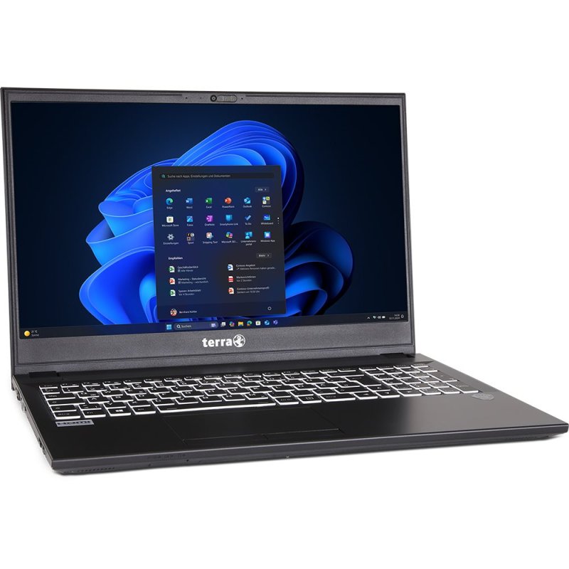 TERRA 1220841 laptop Intel Core™ i3 i3-1315U 39.6 cm (15.6") Full HD 8 GB DDR4-SDRAM 500 GB Windows 11 Pro Black