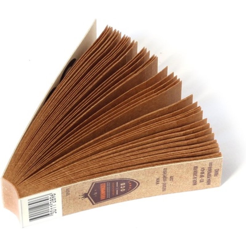 OCB Virgin Perforated Filter Tips 25 Booklets x 50 Paper Filters