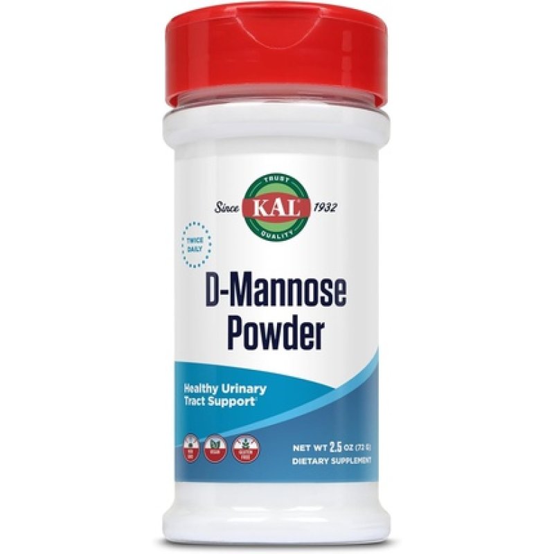 Kal D Mannose Powder 1600mg Easy to Mix Fast Dissolving