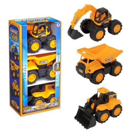 Teamsterz - JCB Tough Trucks 7 inch 3 Pack