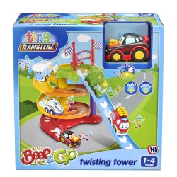 Teamsterz - Beep & Go Twisting Tower With 1 Car