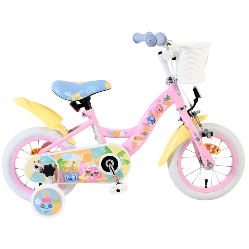 Volare - Children's Bicycle 12 - Stitch Pink (20528-CB12)
