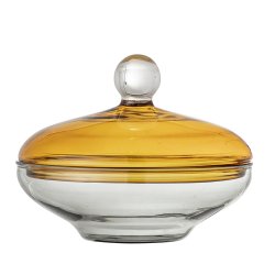 Bloomingville - Danni Jar - Yellow - Glass