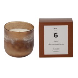Bloomingville - NO. 6 Sequoia Scented Candle - Brown