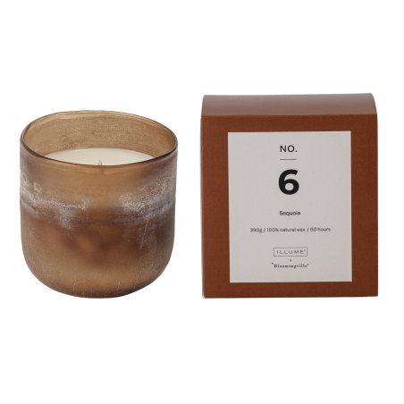 Bloomingville - NO. 6 Sequoia Scented Candle - Brown