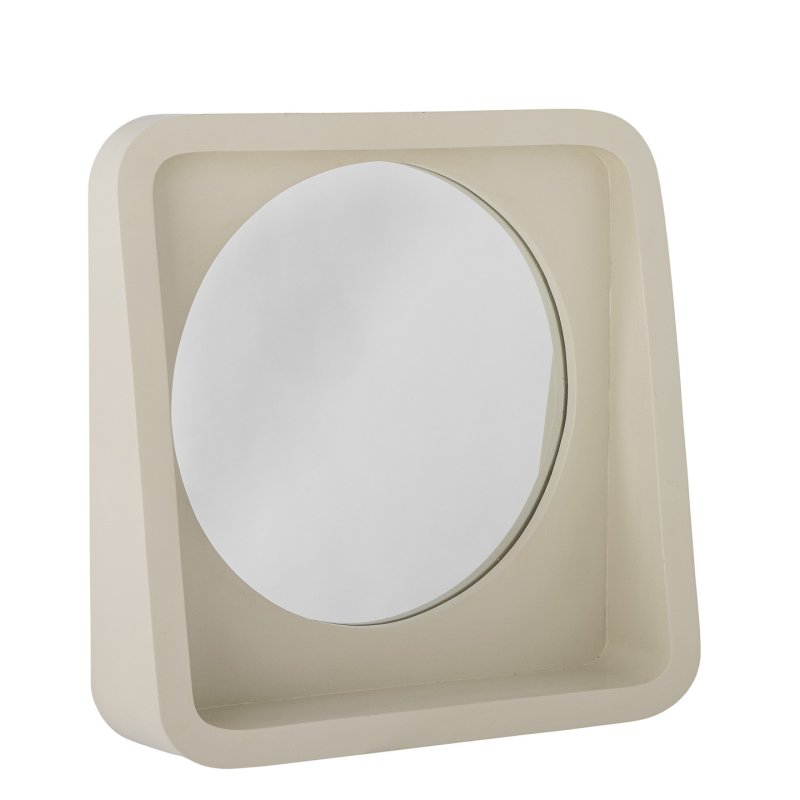 Bloomingville - Phoebe Mirror with Shelf - Nature