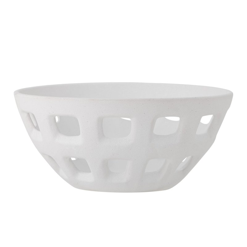 Bloomingville - Foligno Deco Bowl - White