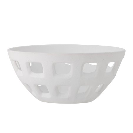 Bloomingville - Foligno Deco Bowl - White