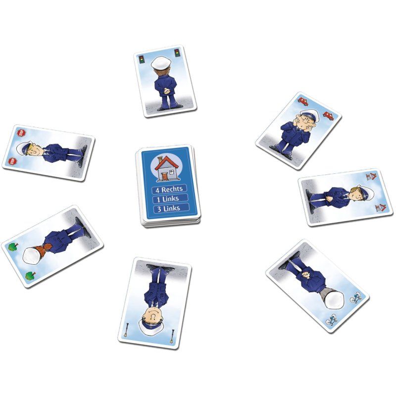 Amigo Rinks & Lechts 10 min Jeu de cartes Concentration