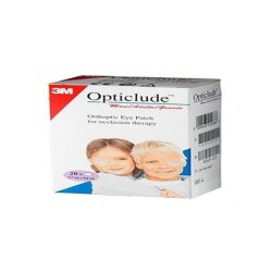 Opticlude 1539 Orthoptic Junior Eye Patches Coloured Maxi Size 20 Pack