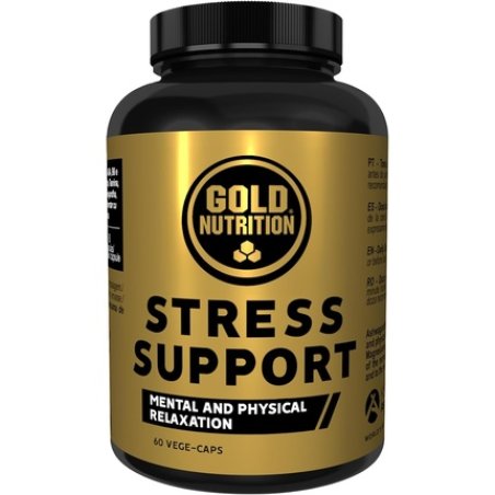 Gold Nutrition Stress Support Mental and Physical Relaxation Supplement 60 Capsules