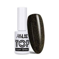 Allelac Hybrid Top Glam Shine 3 Peridot 5ml Shine And Protect Your Nails
