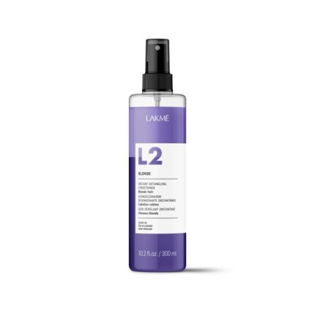 Lakmé L2 Blonde Bi-Phase Conditioner Detangling Spray for Hair Leave-In