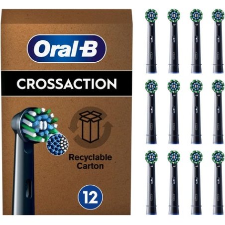 Oral-B Pro CrossAction Aufsteckbürsten 12er (Frustfreie Umverpackung)