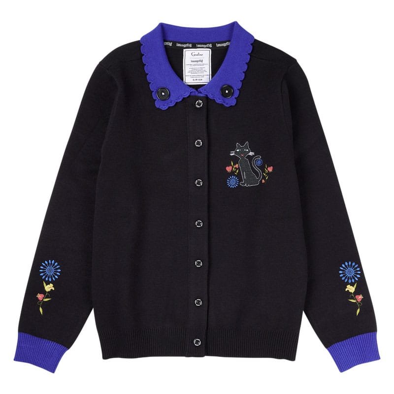 Pixar by Loungefly Cardigan Unisex Collared Cat Dragonfly Size M