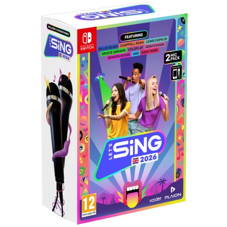 Let's Sing 2026 2 Microphones - International Edition