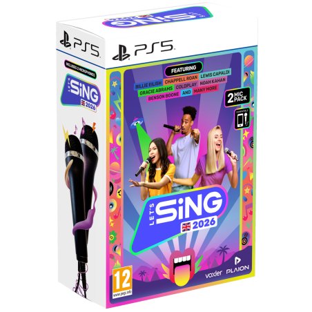 Let's Sing 2026 2 Microphones - International Edition