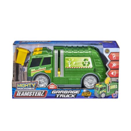 Teamsterz - Mighty Machines Value Medium Light and Sound Recycling Truck