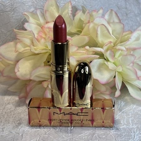 Mac Holiday Lipstick Frost Regal Red
