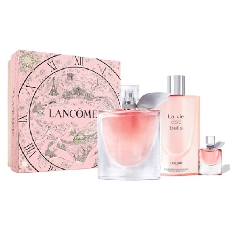 Lancome La Vie Est Belle Eau De Parfum 100ml 4ml Body Lotion 200ml