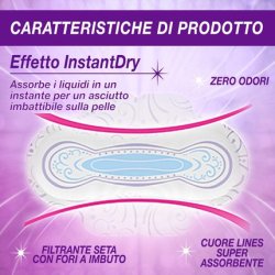 Lines Seta Ultra Ali Absorbent - Instant Dry Technology 200g