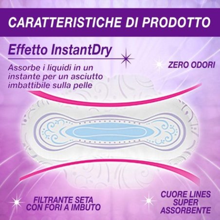 Lines Seta Ultra Ali Absorbent - Instant Dry Technology 200g