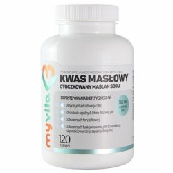 Buttery ACID 360mg Sodium Butyrate 120 Capsules