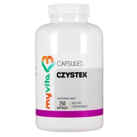 Myvita Natural Cistus Vitamin C Capsules - 250 Pieces