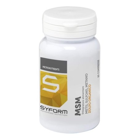 Syform Msm Dietary Supplement 60 Tablets