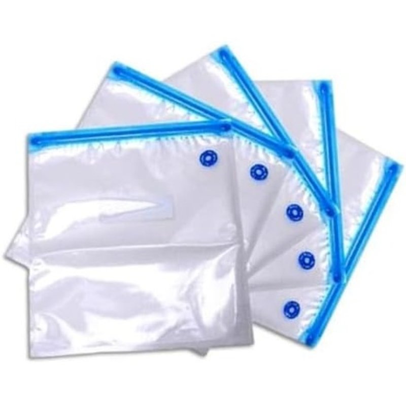 Dealo Zip Bag Refrigerator Bag Open and Close 26 x 28 cm