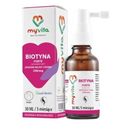 MyVita Biotin Forte Drops 30ml Healthy Hair Skin Nails