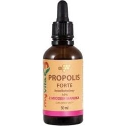 Propolis Forte 10% 140mg with Manuka Honey 168mg Drops 50ml MyVita