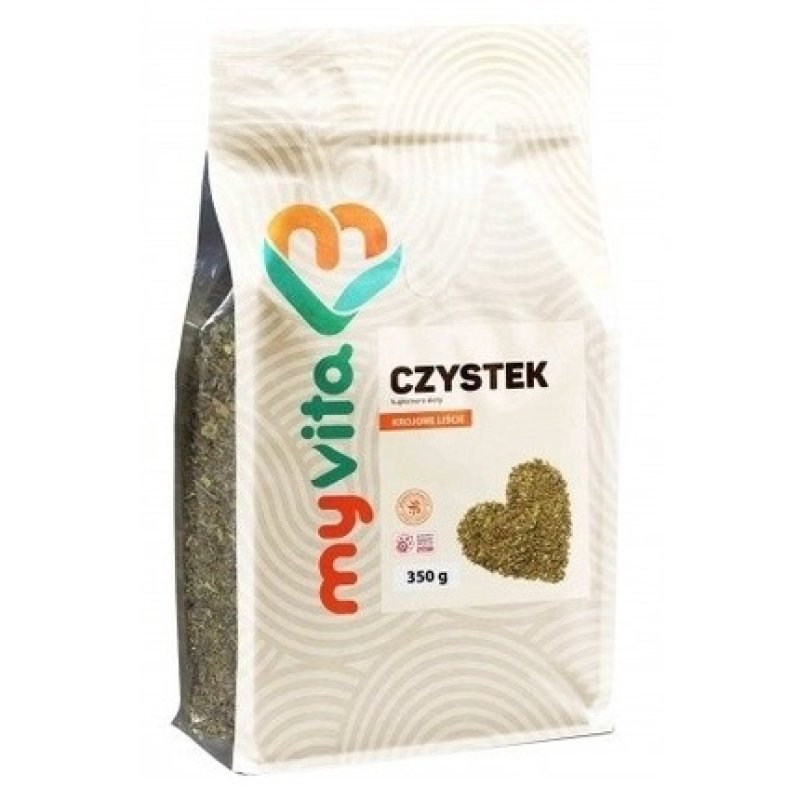 Ecoharmonia Organic Cistus Herbal Tea Blend - Premium Loose Leaf 350g