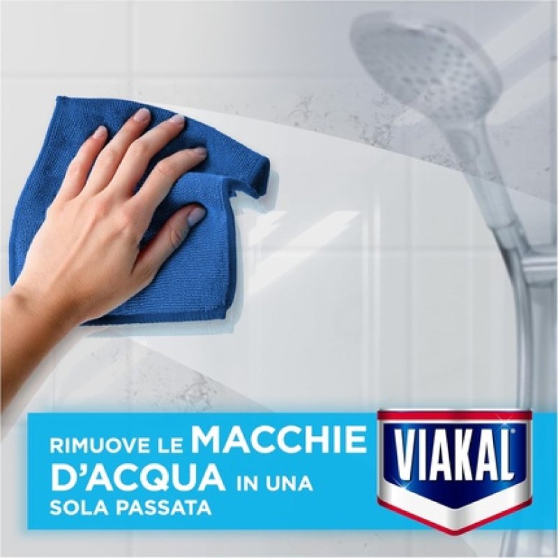 Viakal Vetro Doccia Express Spray 800ml - Clean and Shiny in One Go