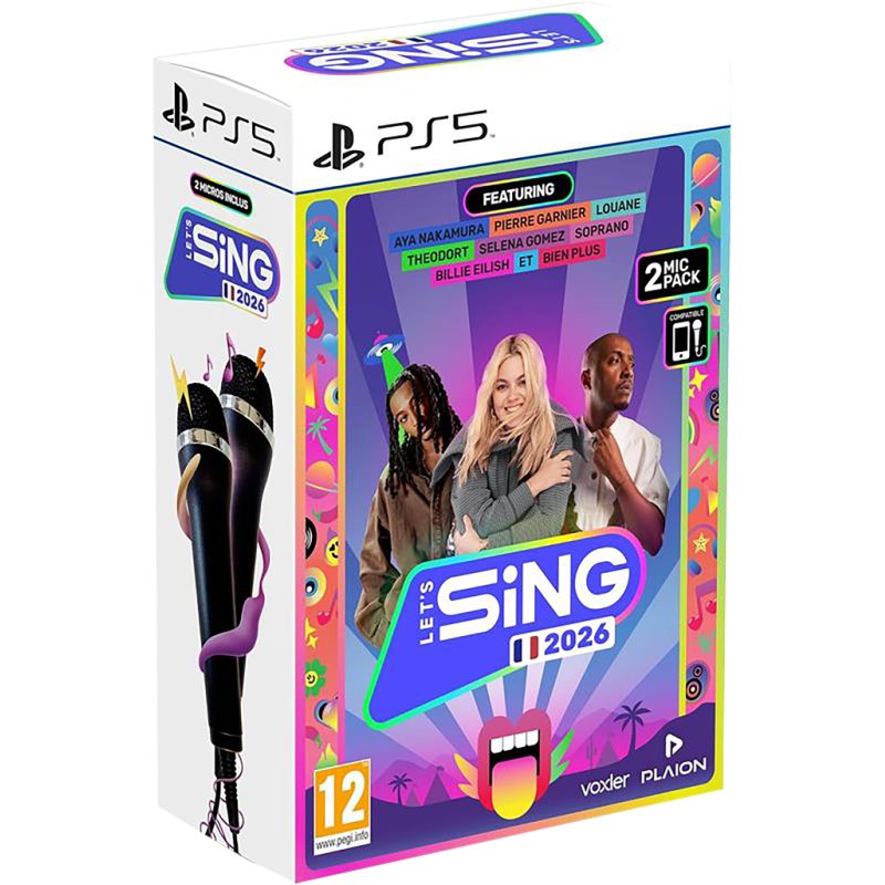 Let's Sing 2026 2 Microphones - Version Française