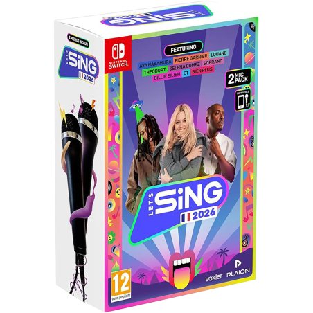 Let's Sing 2026 2 Microphones - Version Française