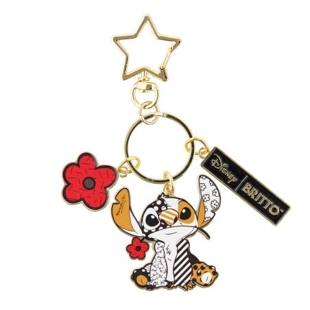 DISNEY - Stitch - Britto - Porte-clés en Métal - 13,5cm