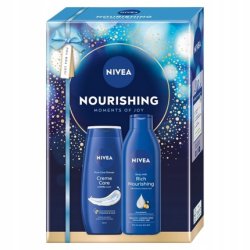 Nivea Nourishing Moments Of Joy Cream Care Shower Gel 250ml Rich Nourishing Body Milk 250ml