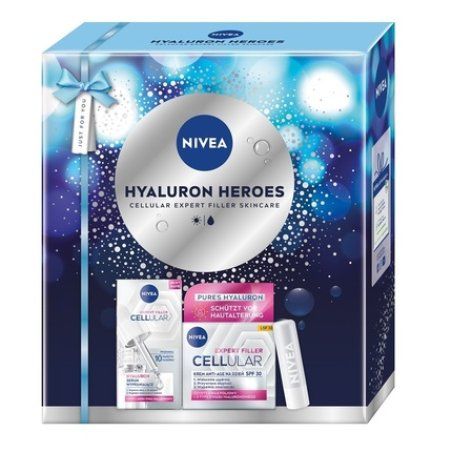 Nivea Hyaluron Heroes Expert Filler Cellular Hyaluron Serum 15ml Expert Filler Cellular Antiaging Day Cream Spf30 50ml
