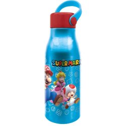 SUPER MARIO - Bouteille en Aluminium avec Anse - 760ml