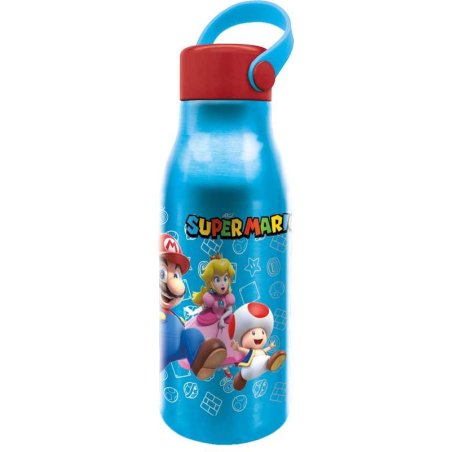 SUPER MARIO - Bouteille en Aluminium avec Anse - 760ml