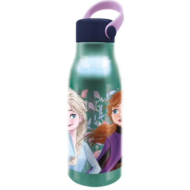 LA REINE DES NEIGES - Bouteille en Aluminium avec Anse - 760ml