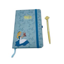 ALICE AUX PAYS DES MERVEILLES - Pack Premium Notebook A5 Stylo-Bille
