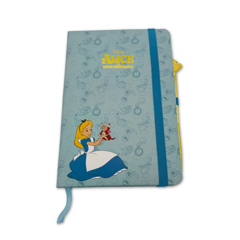 ALICE AUX PAYS DES MERVEILLES - Pack Premium Notebook A5 Stylo-Bille