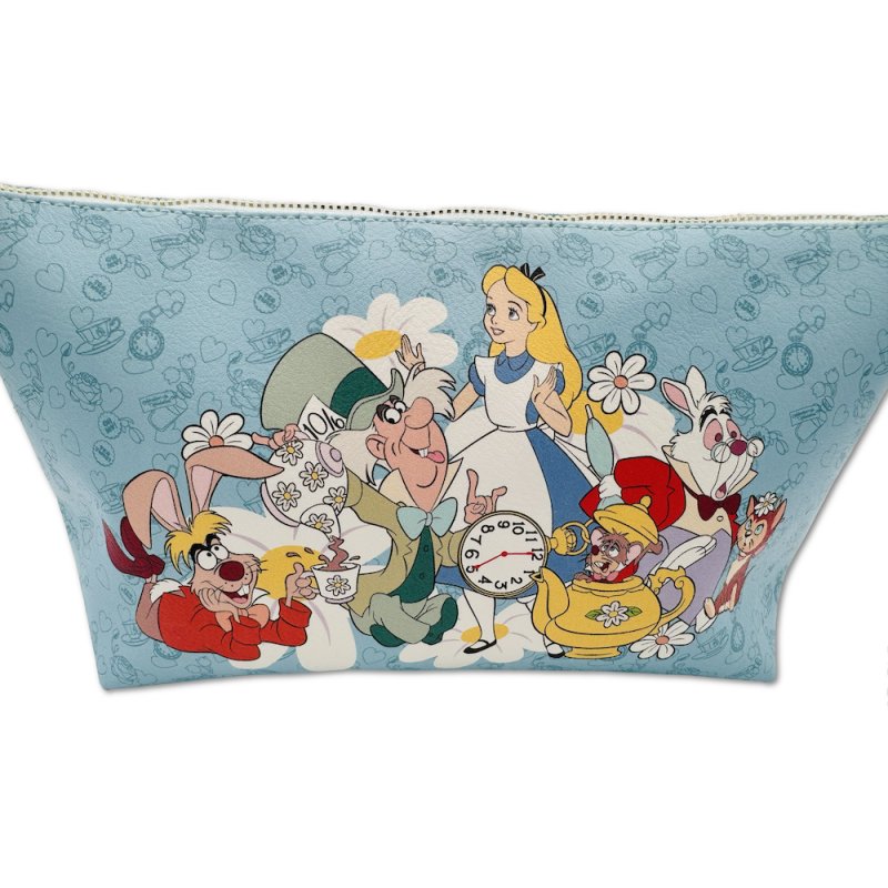 ALICE AUX PAYS DES MERVEILLES - Pochette Similicuir 31x16x9cm