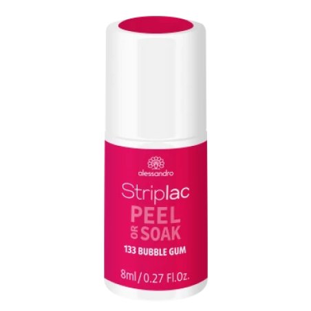 alessandro Striplac Peel or Soak Bubble Gum nail gel coat 8 ml Pink