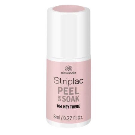 alessandro Striplac Peel or Soak Hey There nail gel coat 8 ml Pink